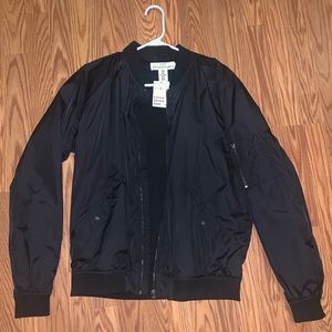 H&M Black Bomber Jacket